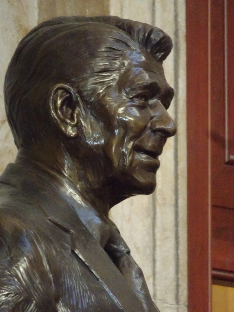Ronald Reagan bust
